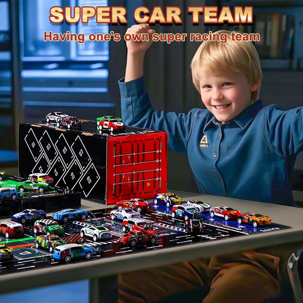 48 PCS Pull Back Mini Cars Set